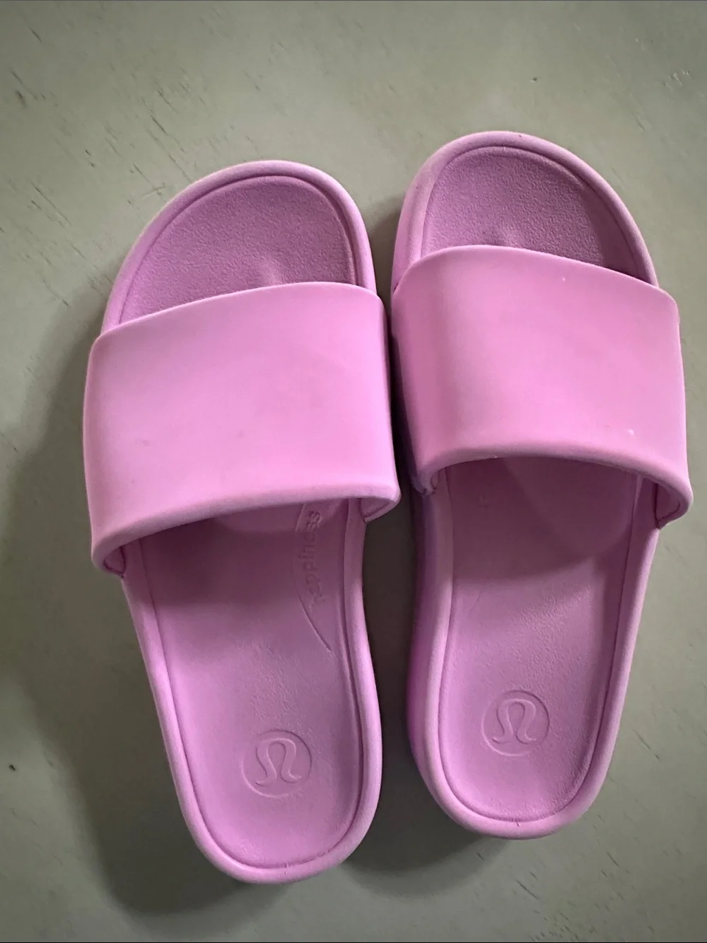 lululemon athletica Pink Slip-On Slide Sandals - Size 6 - gently worn